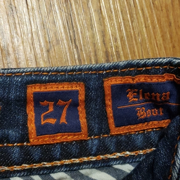 Rock revival elena boot cut crystal bling jeans - Picture 4 of 7